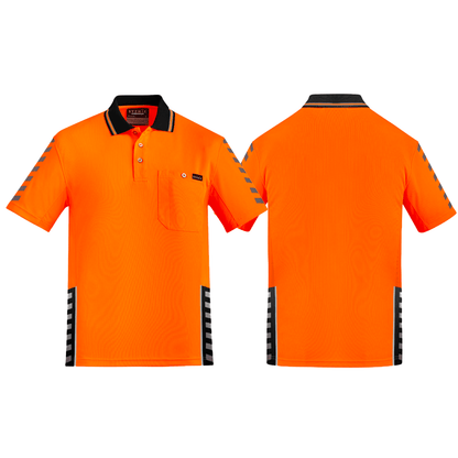 Men's Highly Breathable Komodo Short Sleeve Polo ZH320 - SunSafe Australia