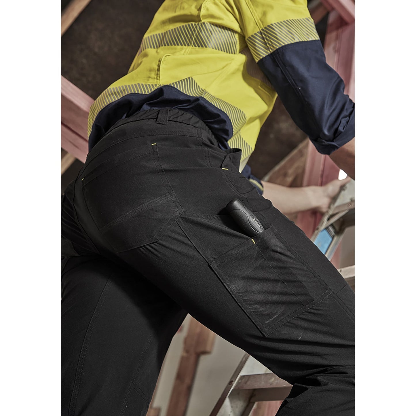 Men’s Lightweight Outdoor Pants – Stretch Nylon with Cargo Pocket - SunSafe Australia