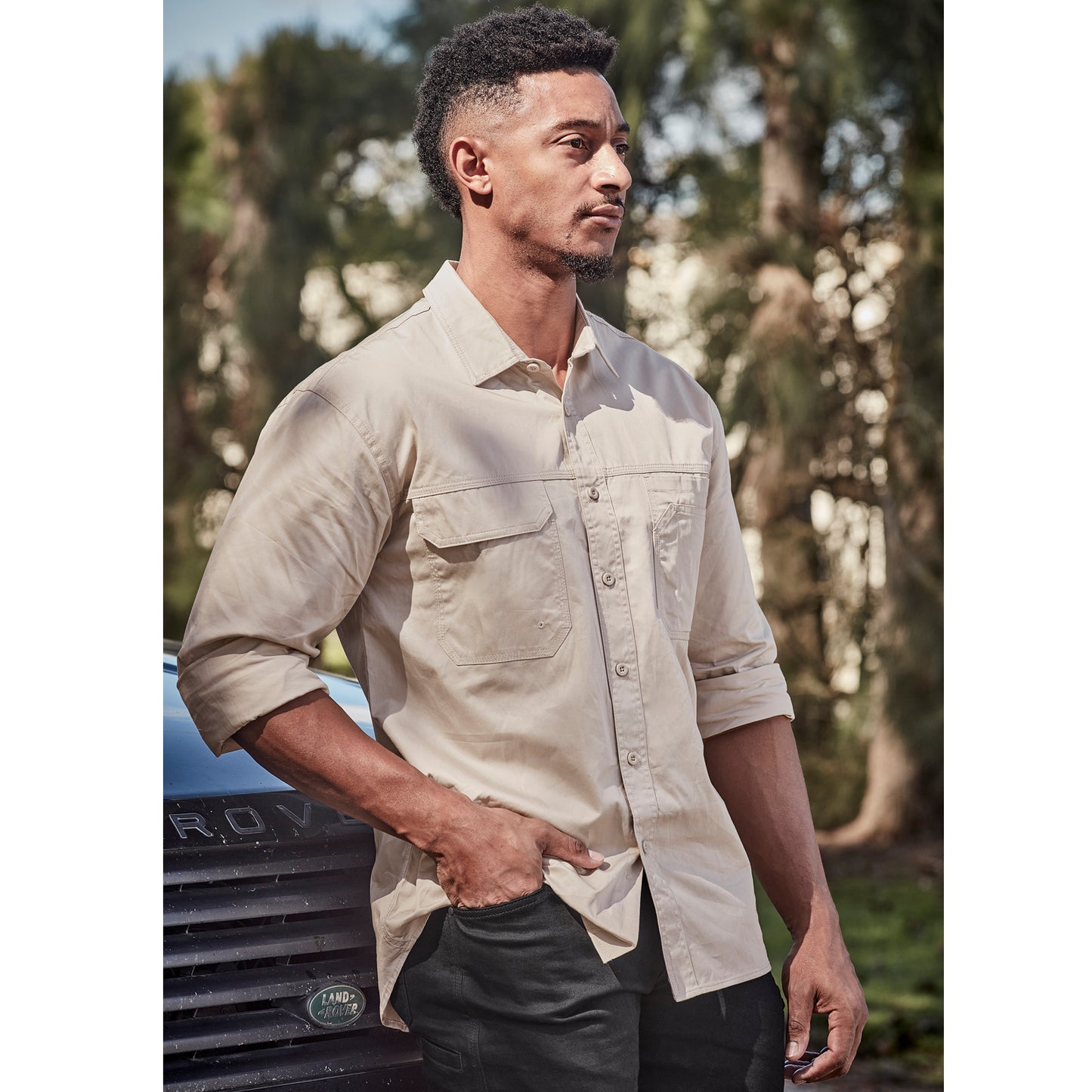 Mens Lightweight Tradie Long Sleeve Shirt ZW121