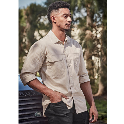 Mens Lightweight Tradie Long Sleeve Shirt ZW121