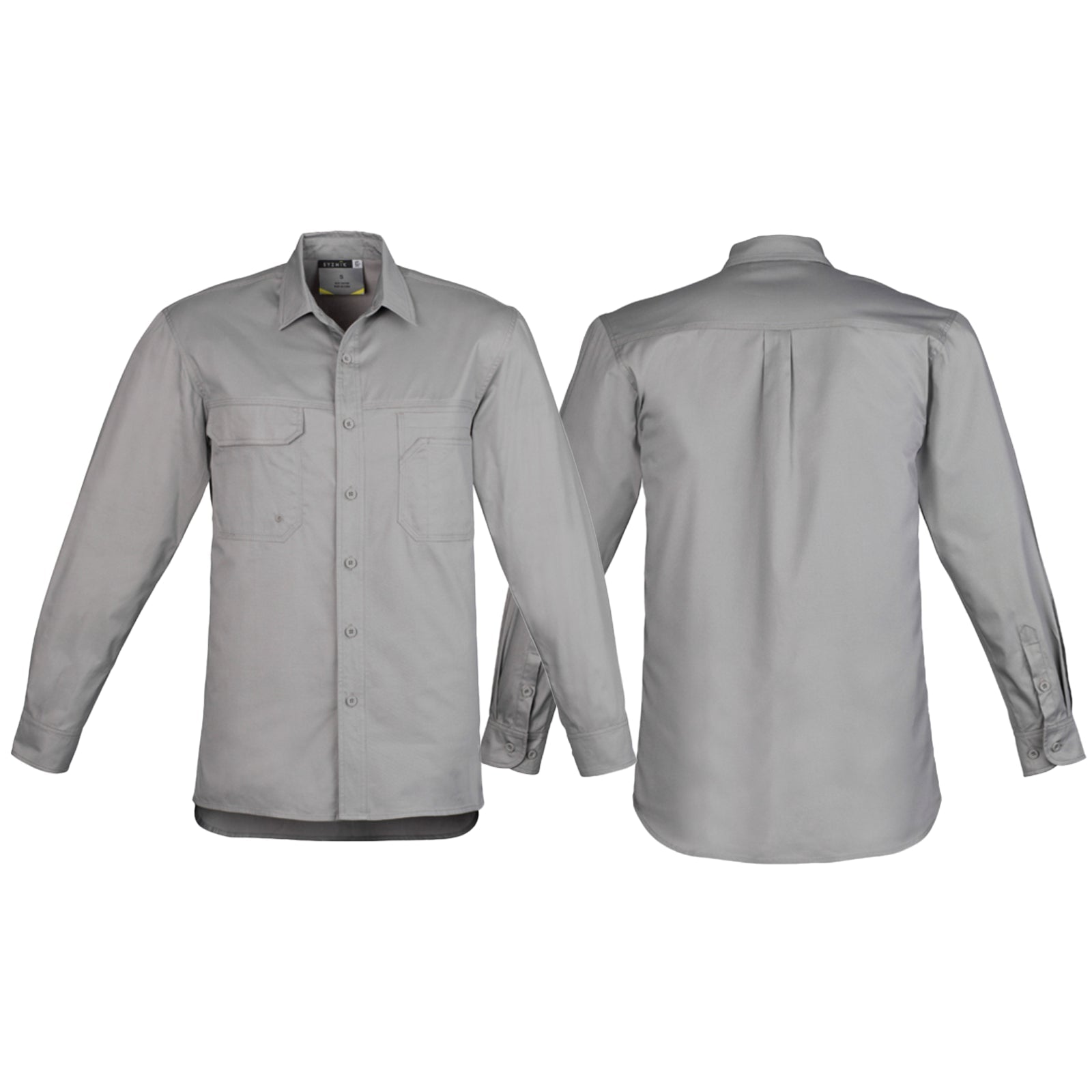 Mens Lightweight Tradie Long Sleeve Shirt ZW121 - SunSafe Australia