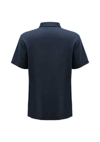 Men's Lotus Short Sleeve Polo UPF 50+ in Navy