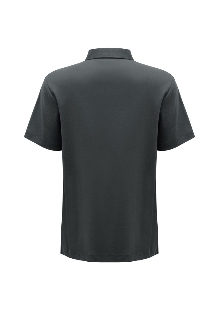 Men's Lotus Short Sleeve Polo UPF 50+ in Navy
