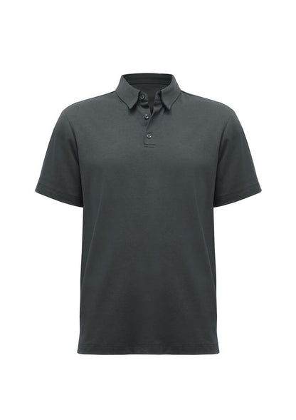 Men's Lotus Short Sleeve Polo UPF 50+ in Navy