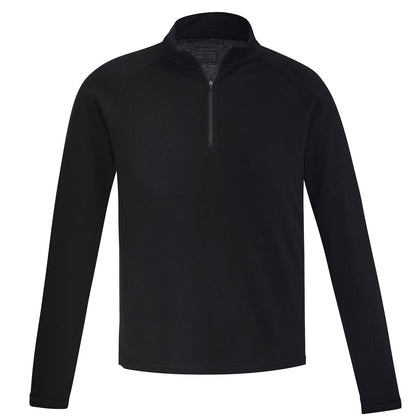 Mens Merino Wool Mid - Layer Pullover UPF 50+ - SunSafe Australia