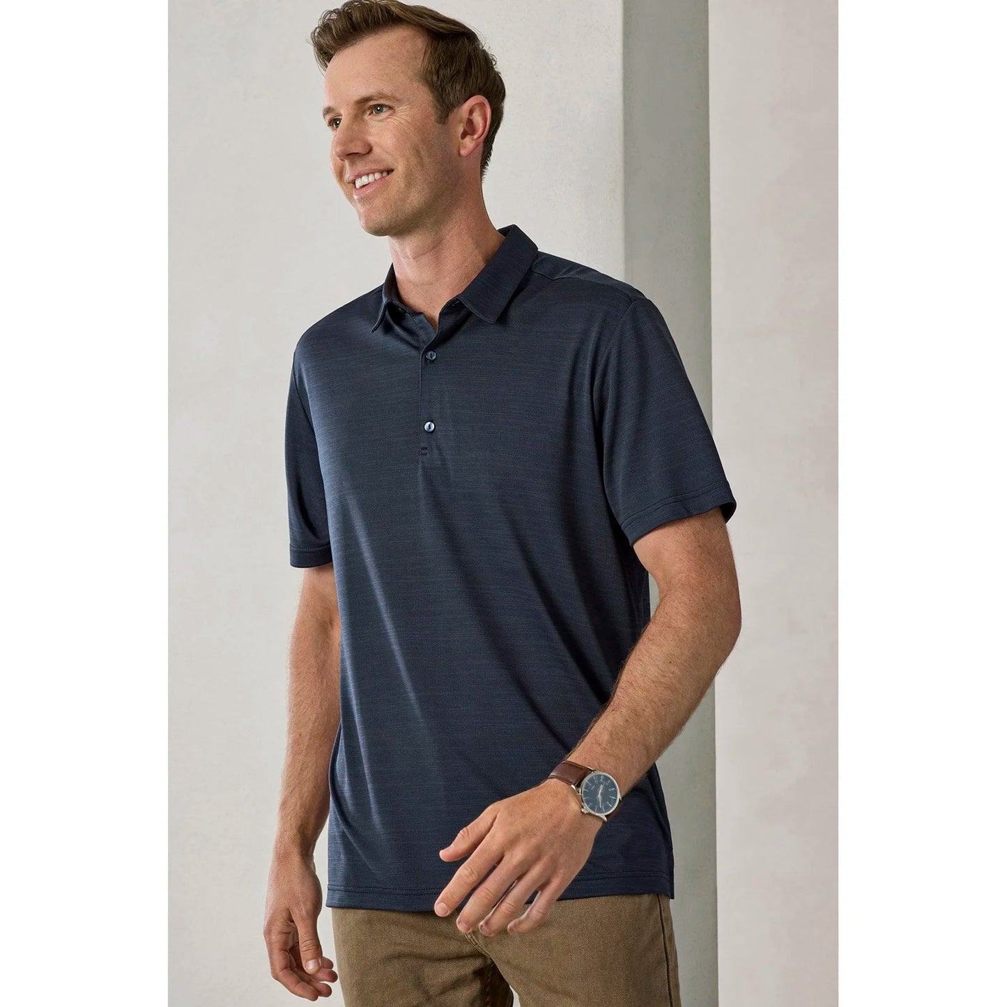 Mens Orbit Short Sleeve Polo - SunSafe Australia