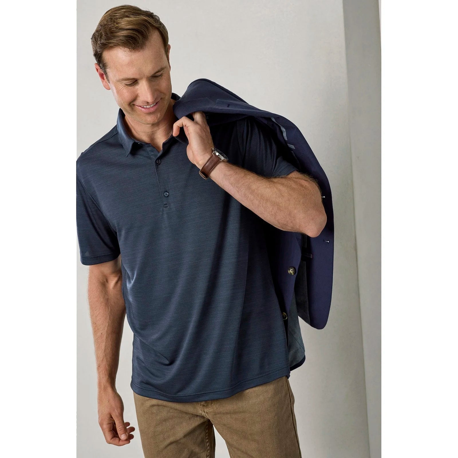 Mens Orbit Short Sleeve Polo - SunSafe Australia