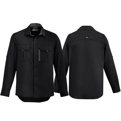 Mens Outdoor Long Sleeve Shirt UPF 30 to 50+ - SunSafe Australia