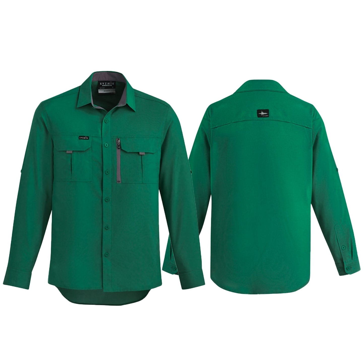 Mens Outdoor Long Sleeve Shirt UPF 30 to 50+ - SunSafe Australia