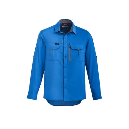 Mens Outdoor Long Sleeve Shirt UPF 30 to 50+ - SunSafe Australia