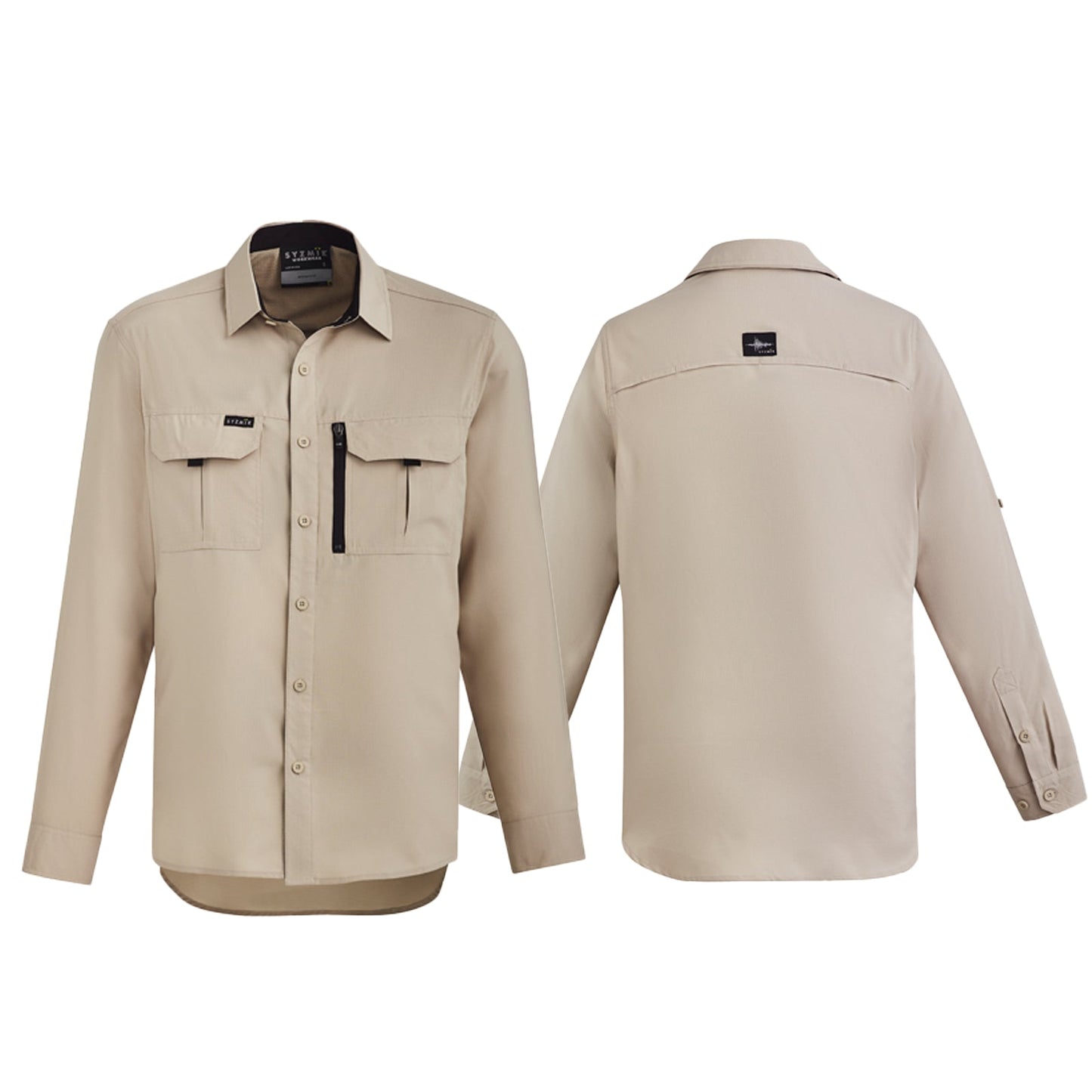 Mens Outdoor Long Sleeve Shirt UPF 30 to 50+ - SunSafe Australia