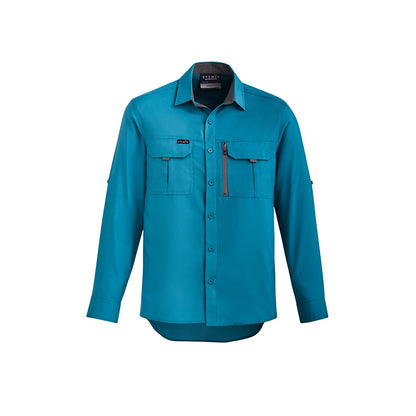 Mens Outdoor Long Sleeve Shirt UPF 30 to 50+ - SunSafe Australia