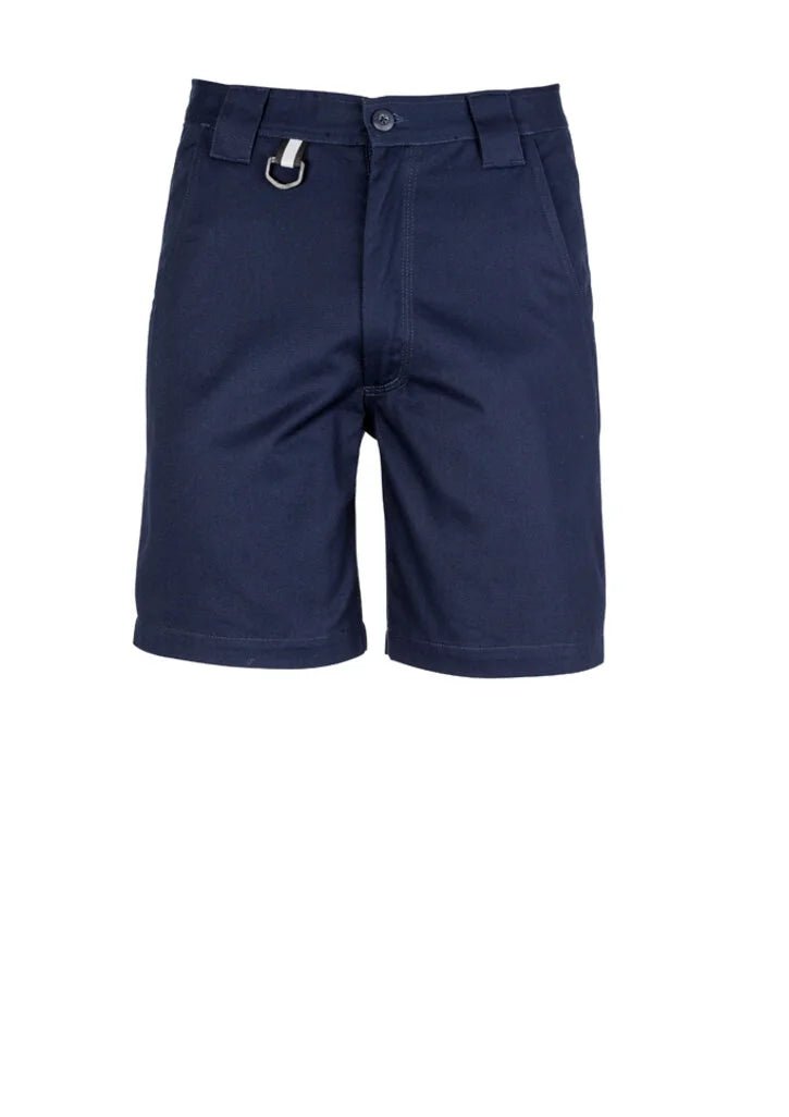 Syzmik Men's Plain Utility Short ZW011 in Black