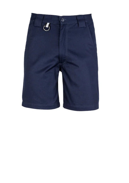 Syzmik Men's Plain Utility Short ZW011 in Black