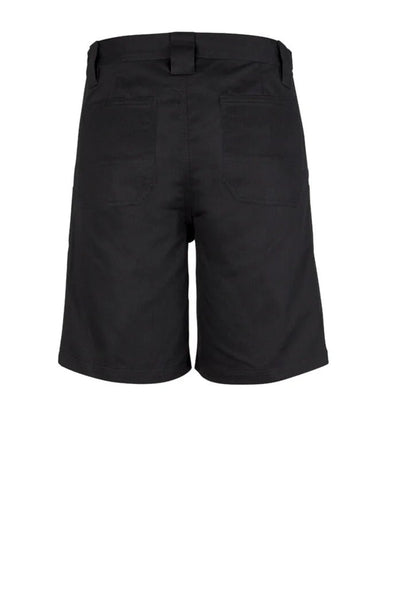 Syzmik Men's Plain Utility Short ZW011 in Black