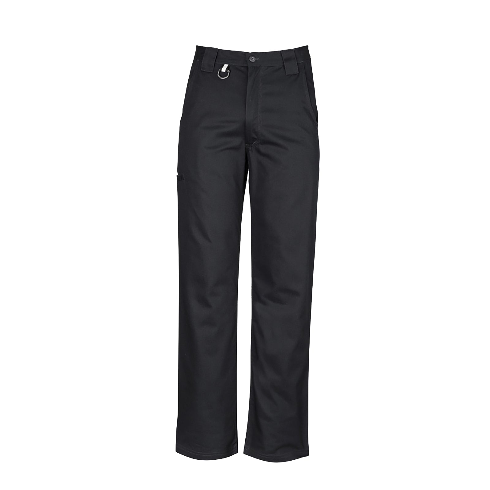 Syzmik Men's Plain Utility Work Pant 100% Cotton Drill in Black