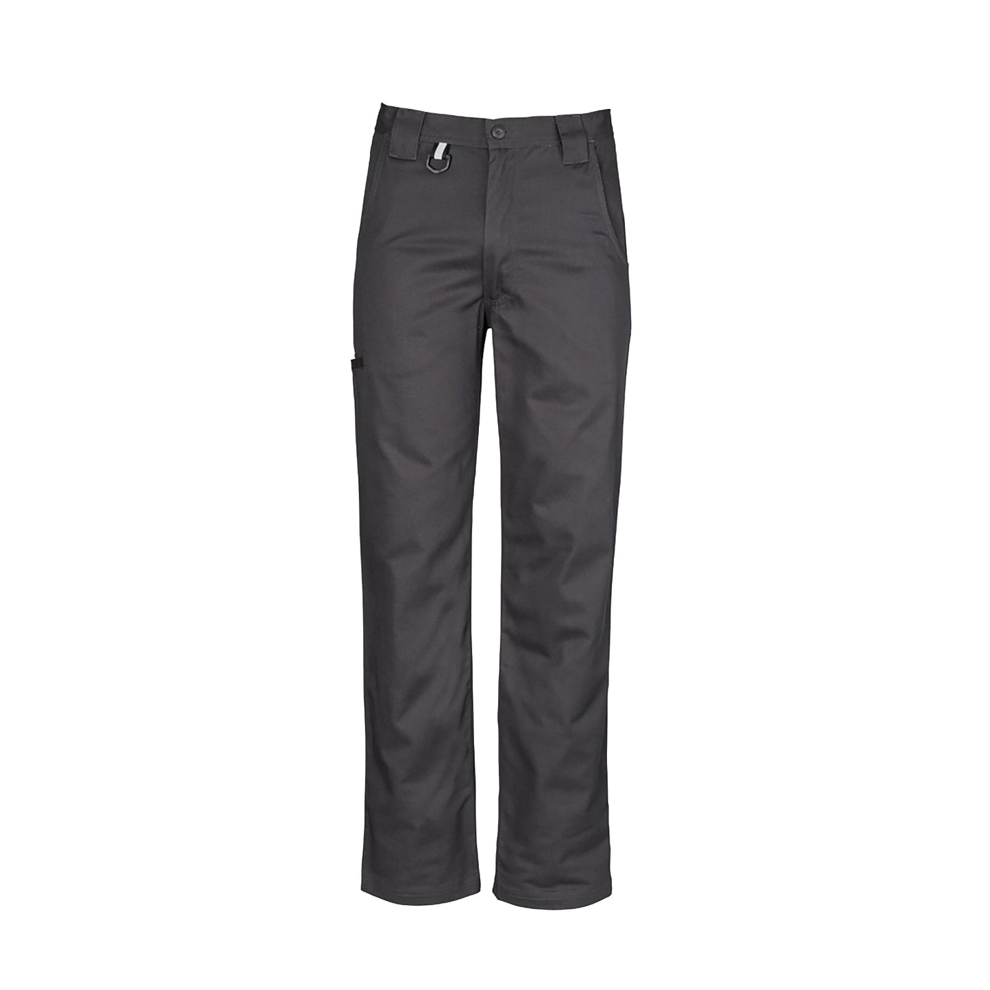 Syzmik Men's Plain Utility Work Pant 100% Cotton Drill in Black
