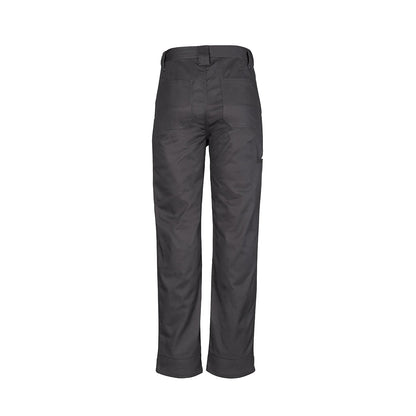 Syzmik Men's Plain Utility Work Pant 100% Cotton Drill in Black