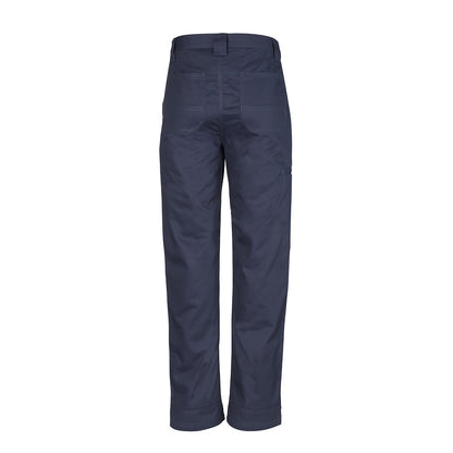 Syzmik Men's Plain Utility Work Pant 100% Cotton Drill in Black