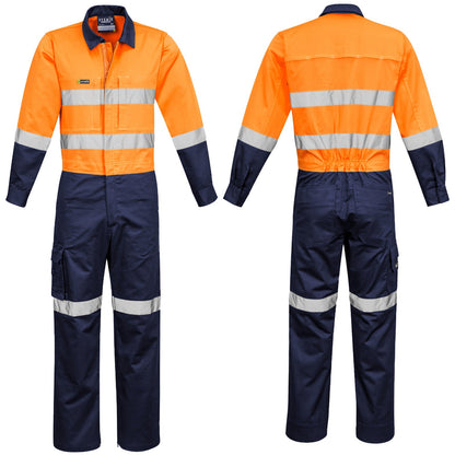 Men's Rugged Cooling High Visibility Taped Overall ZC804 - SunSafe Australia