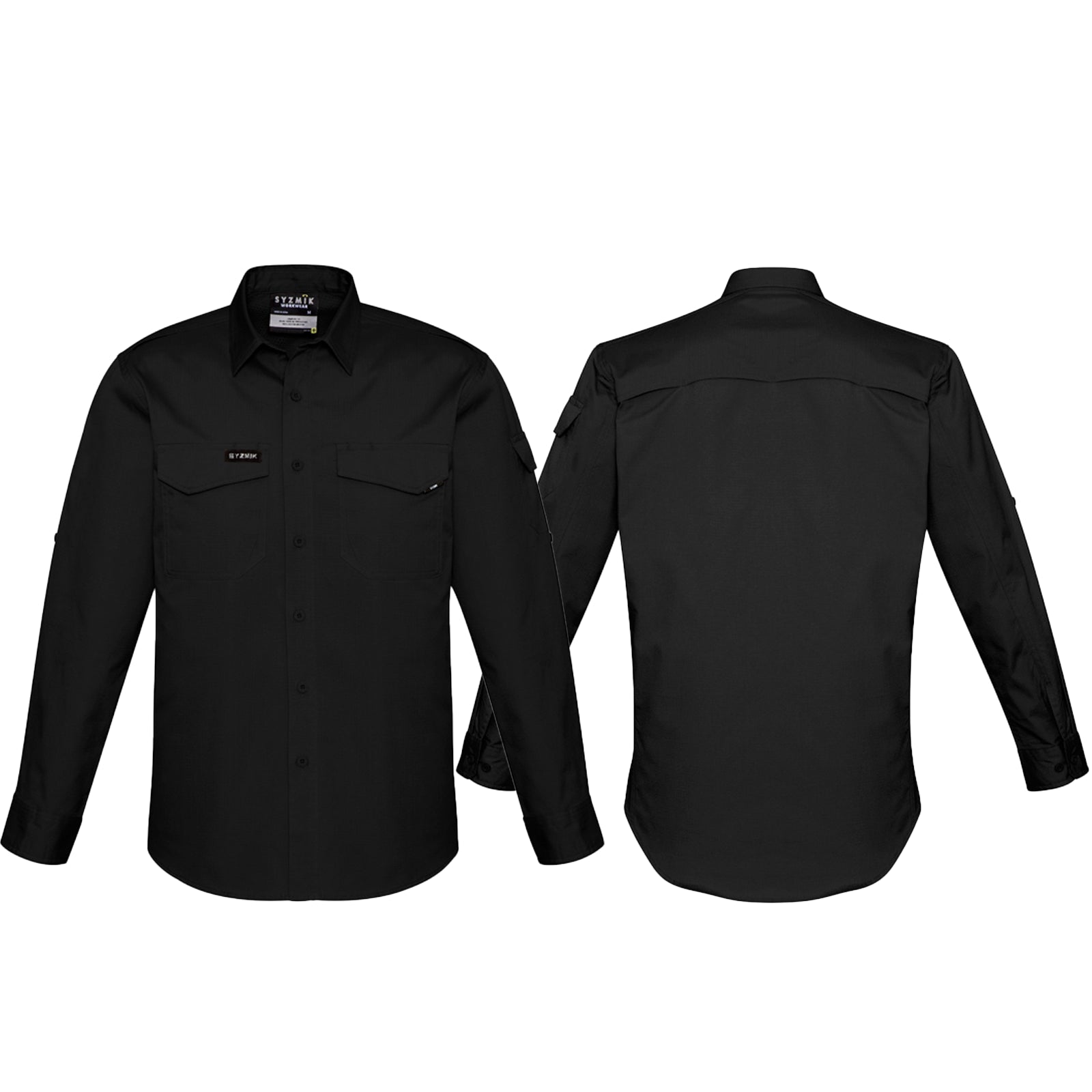 Mens Rugged Cooling Long Sleeve Shirt UPF 50+ - SunSafe Australia