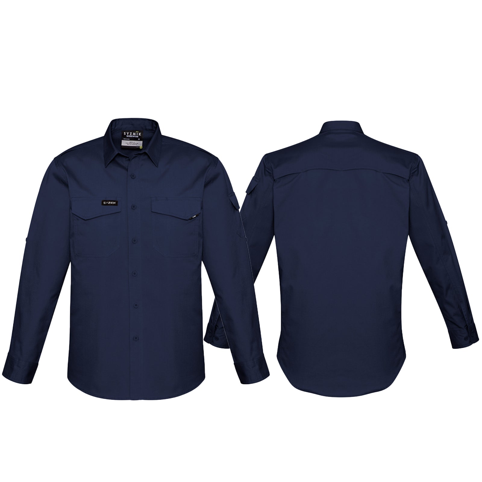 Mens Rugged Cooling Long Sleeve Shirt UPF 50+ - SunSafe Australia