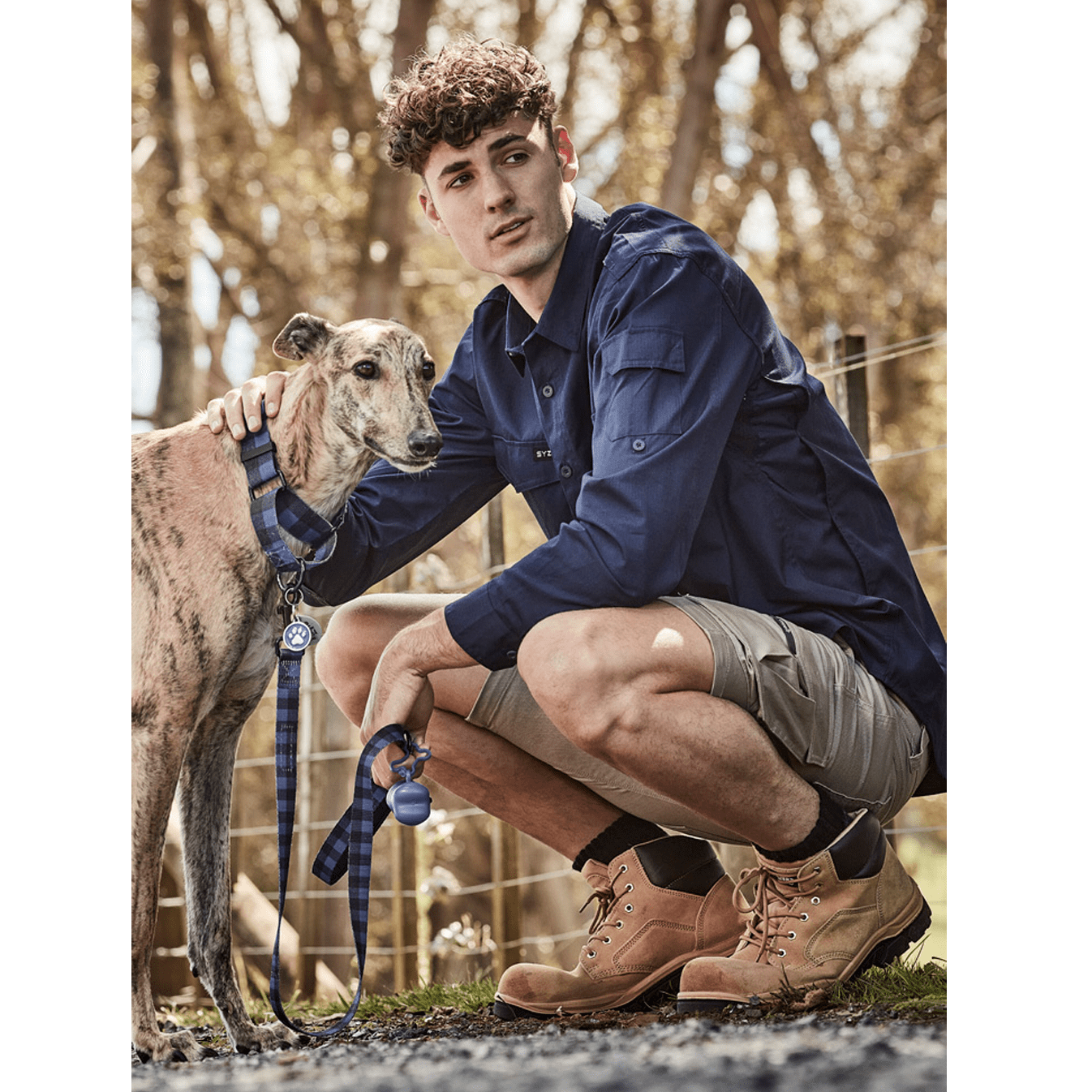 Mens Rugged Cooling Long Sleeve Shirt UPF 50+ - SunSafe Australia
