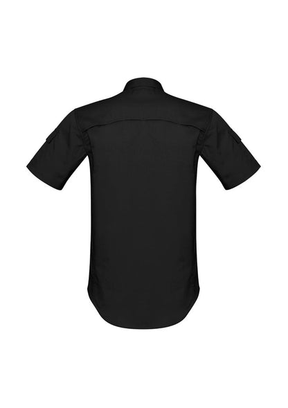 Men's Rugged Cooling Short Sleeve Shirt UPF 50+ in Navy Blue