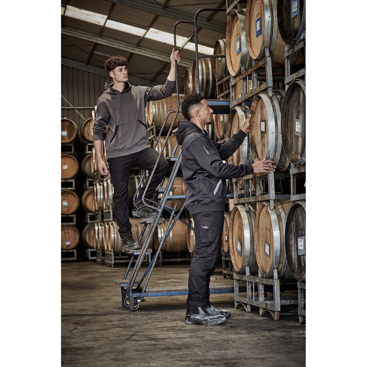 Syzmik Men's Rugged Cooling Stretch Pant in Black