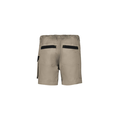 Men's Rugged Cooling Stretch Short Short in Khaki