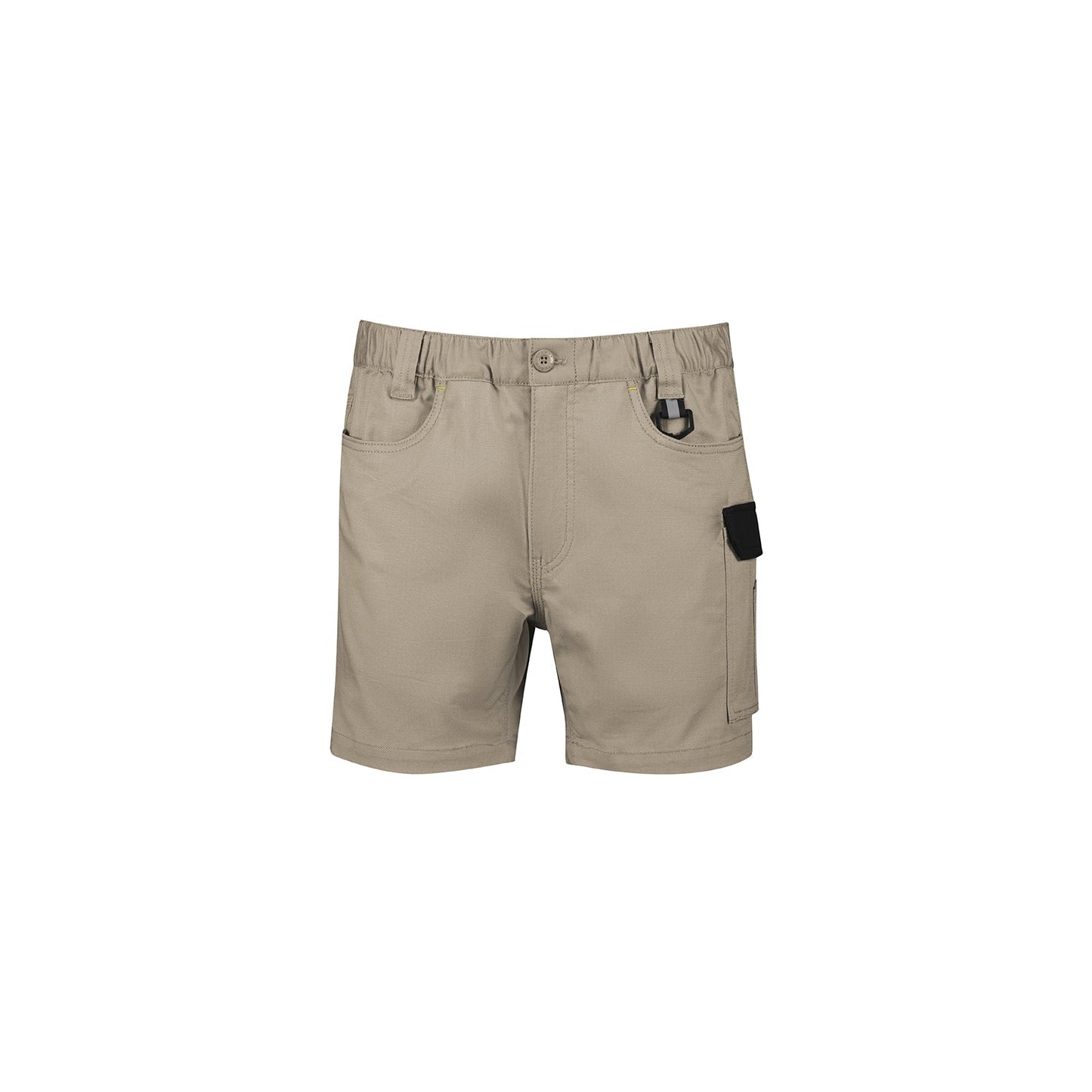 Men's Rugged Cooling Stretch Short Short in Khaki