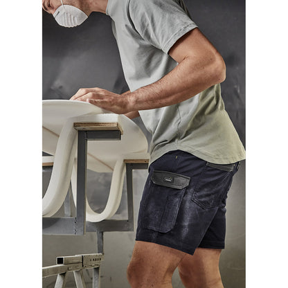 Men's Rugged Cooling Stretch Short Short in Khaki