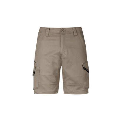 Men's Rugged Cooling Stretch Short ZS605 in Khaki