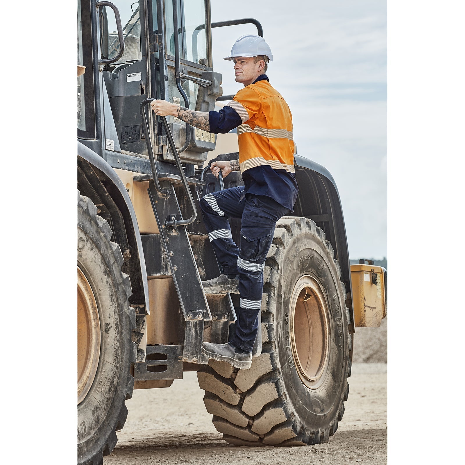 Men's Rugged Cooling Stretch Taped Pant ZP924 - SunSafe Australia
