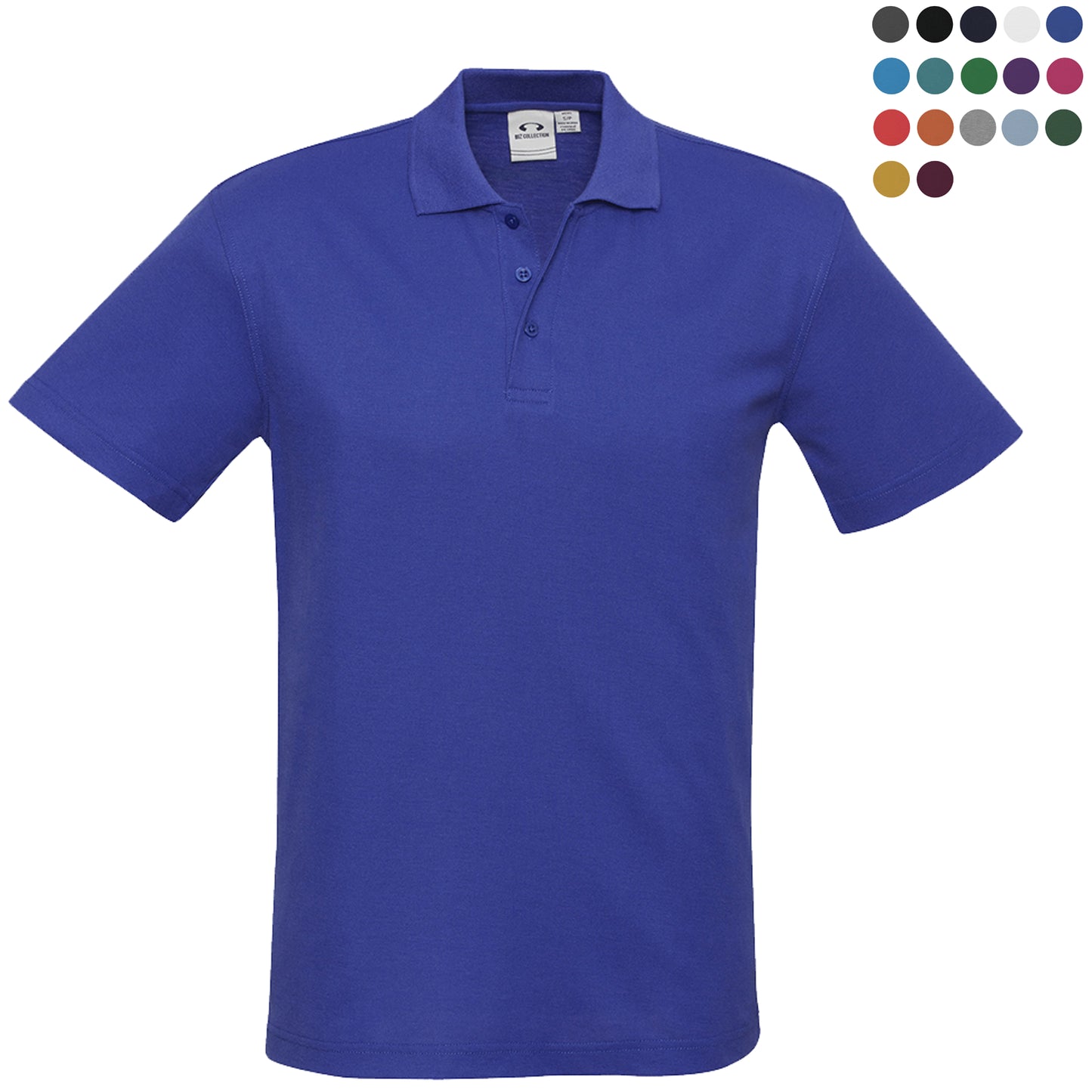 Mens Crew Short Sleeve Polo