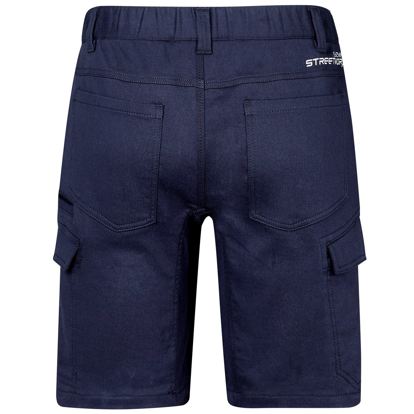 Syzmik Men's Streetworx Comfort Shorts ZS445 in Navy Blue