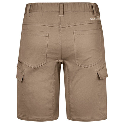Syzmik Men's Streetworx Comfort Shorts ZS445 in Khaki