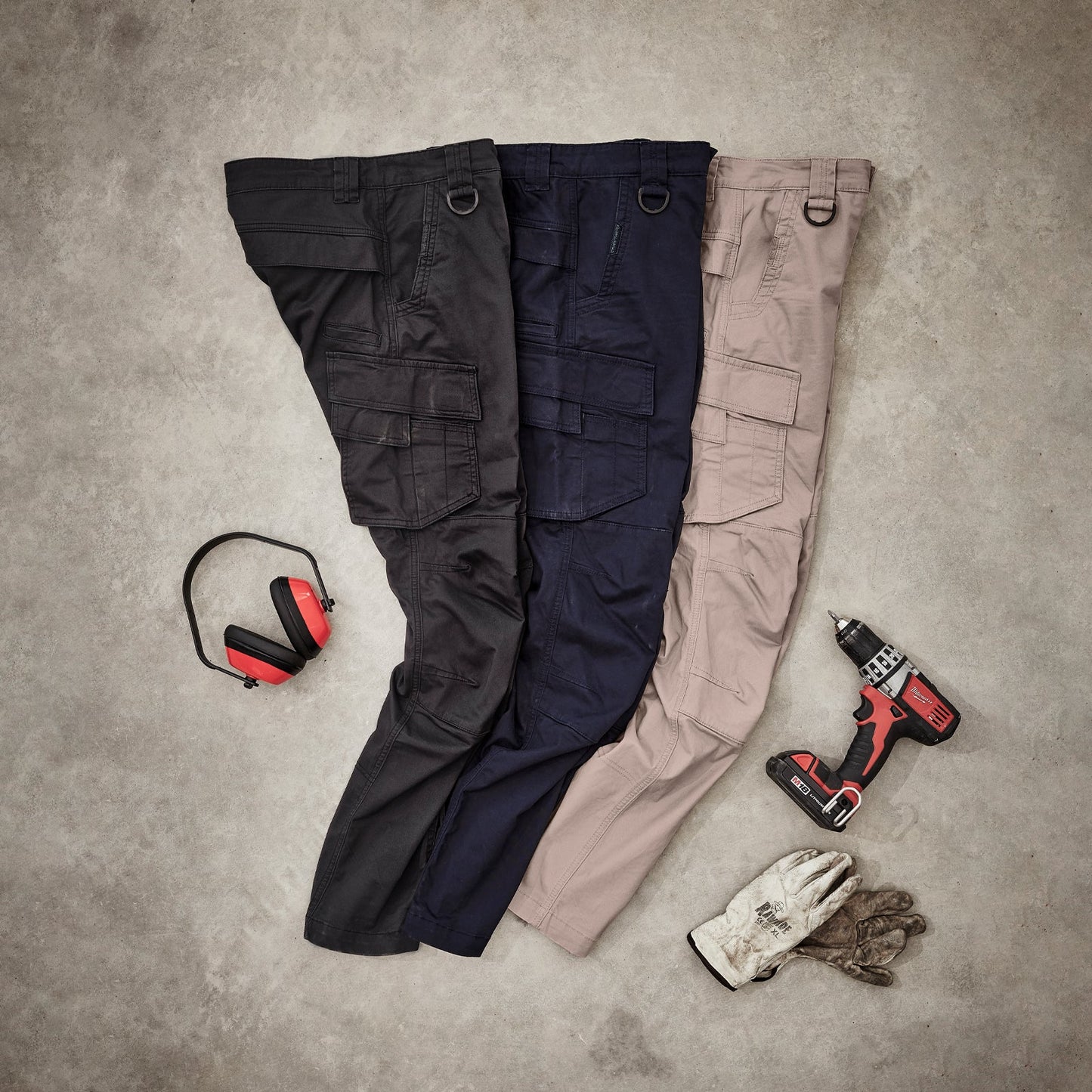 Men's Streetworx Curved Cargo Pant ZP360 - SunSafe Australia