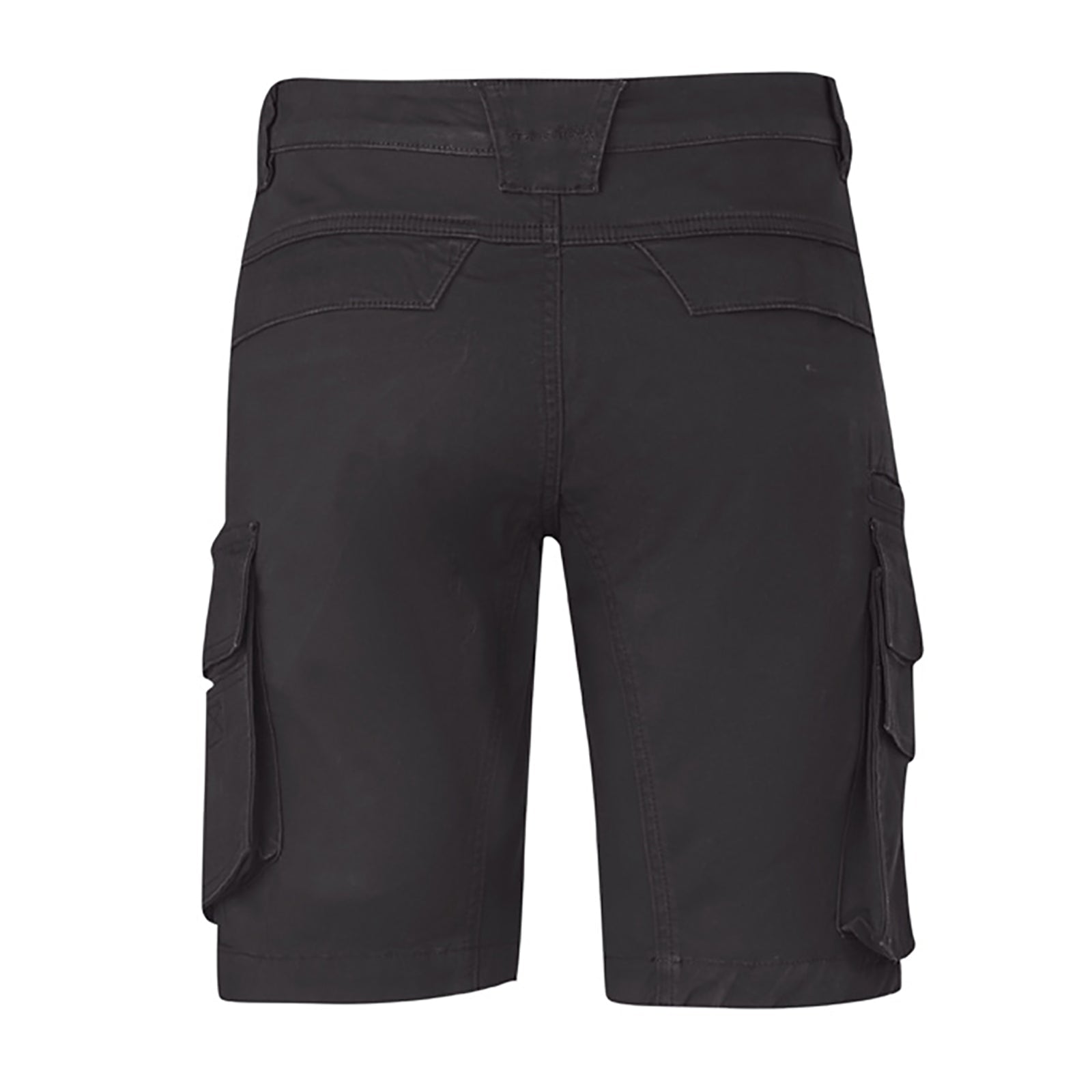 Syzmik Men's Streetworx Curved Cargo Shorts ZS360 in Charcoal