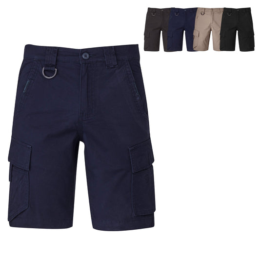 Men's Streetworx Curved Cargo Shorts ZS360 - SunSafe Australia
