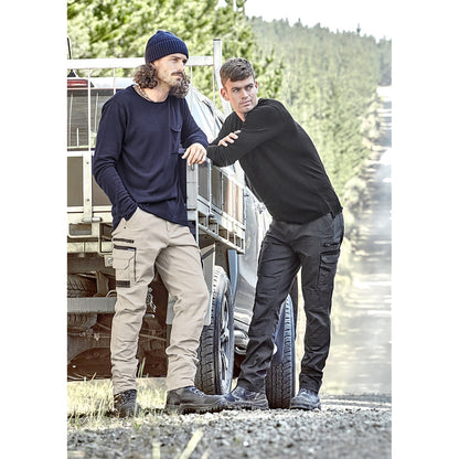 Men’s Streetworx Heritage Pant Slim Fit Cotton Stretch Canvas Work Pants - SunSafe Australia