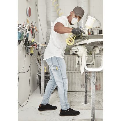 Mens Streetworx Stretch Jean – Slim Fit Work Denim - SunSafe Australia
