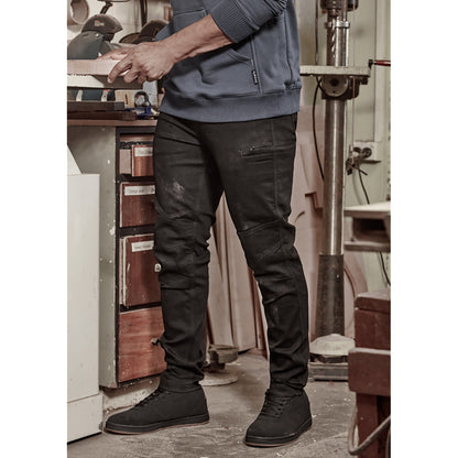 Mens Streetworx Stretch Jean – Slim Fit Work Denim - SunSafe Australia
