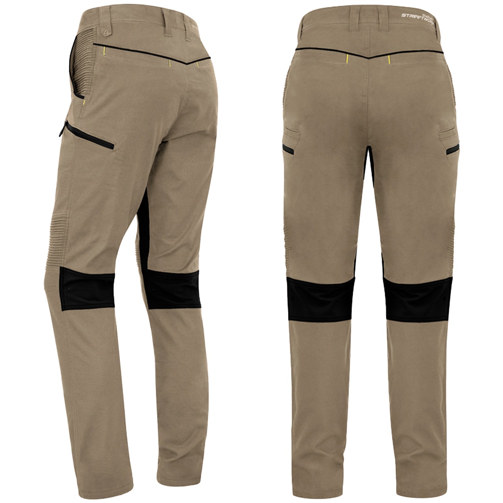Men's Streetworx Stretch Pant Non - Cuffed ZP320 - SunSafe Australia
