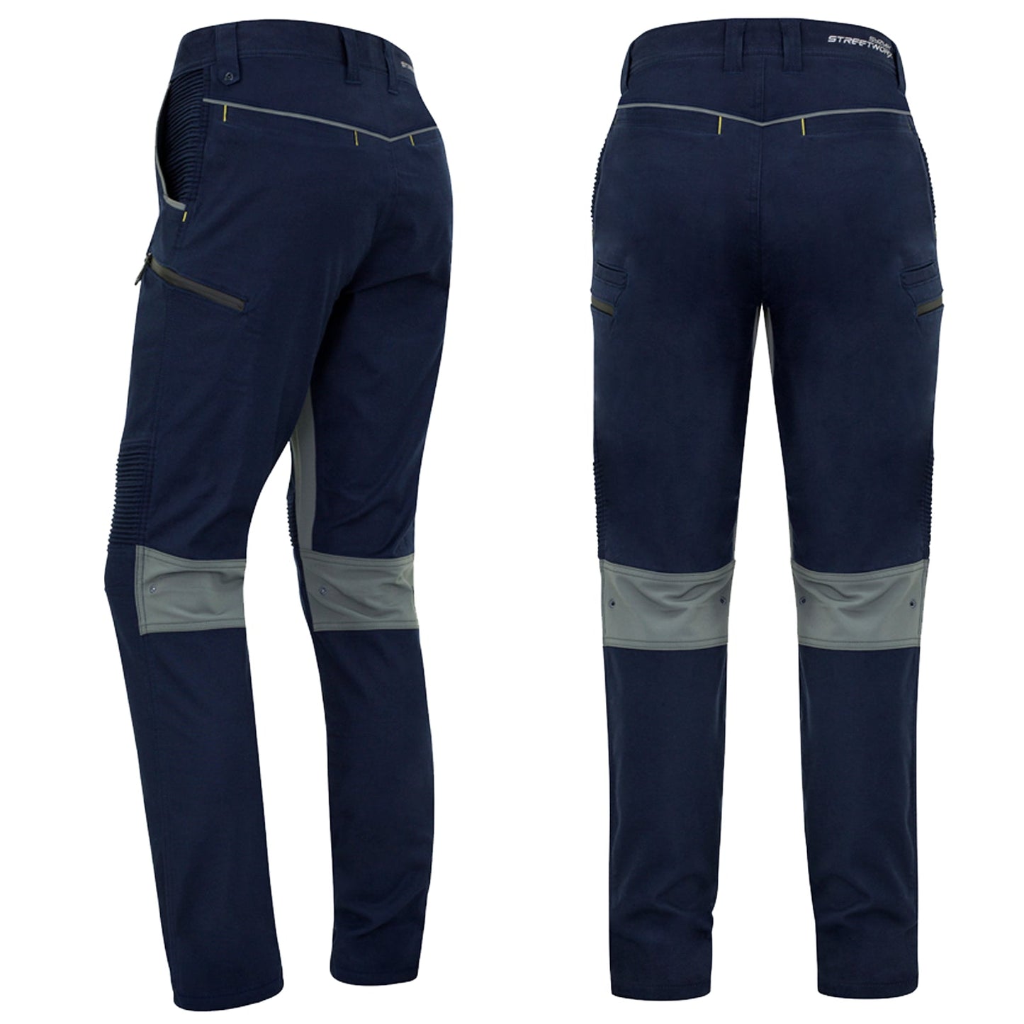 Men's Streetworx Stretch Pant Non - Cuffed ZP320 - SunSafe Australia