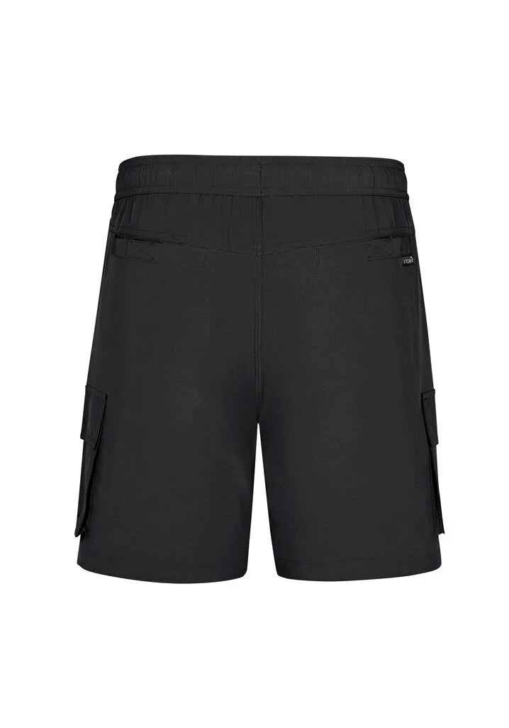 Syzmik Men's Streetworx Stretch Work Board Shorts in Navy Blue