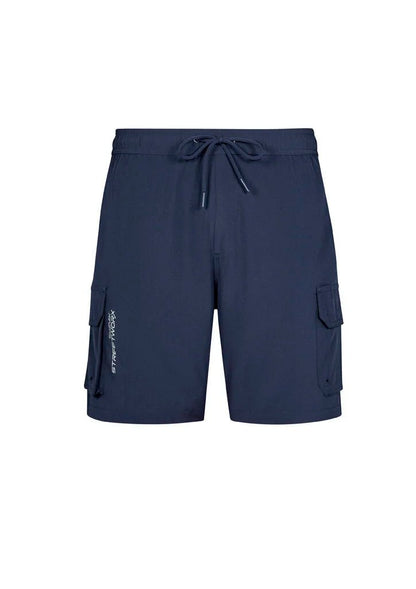 Syzmik Men's Streetworx Stretch Work Board Shorts in Navy Blue