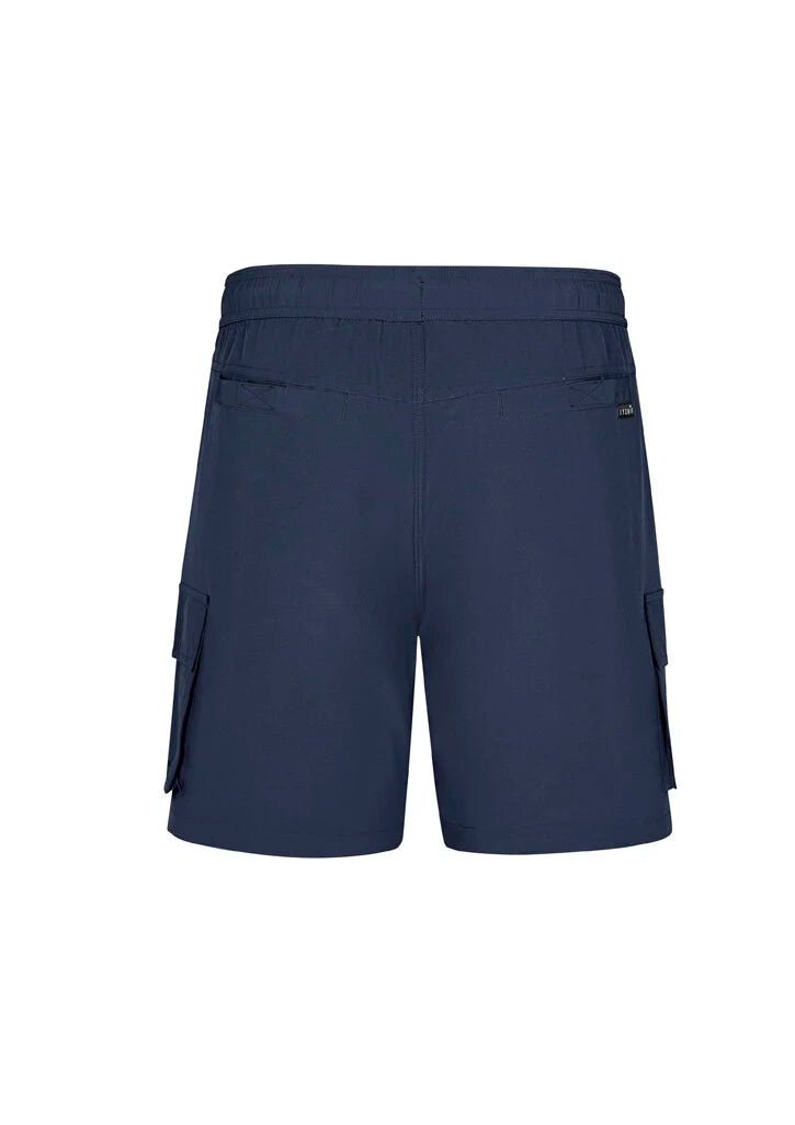 Syzmik Men's Streetworx Stretch Work Board Shorts in Navy Blue