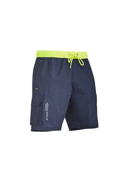 Syzmik Men's Streetworx Stretch Work Board Shorts in Khaki