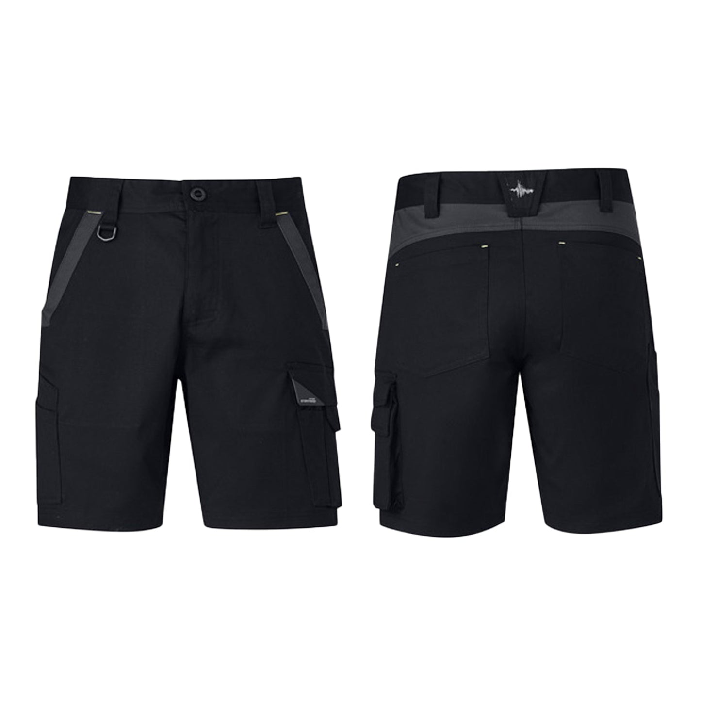 Syzmik Men's Streetworx Tough Shorts ZS550 in Khaki
